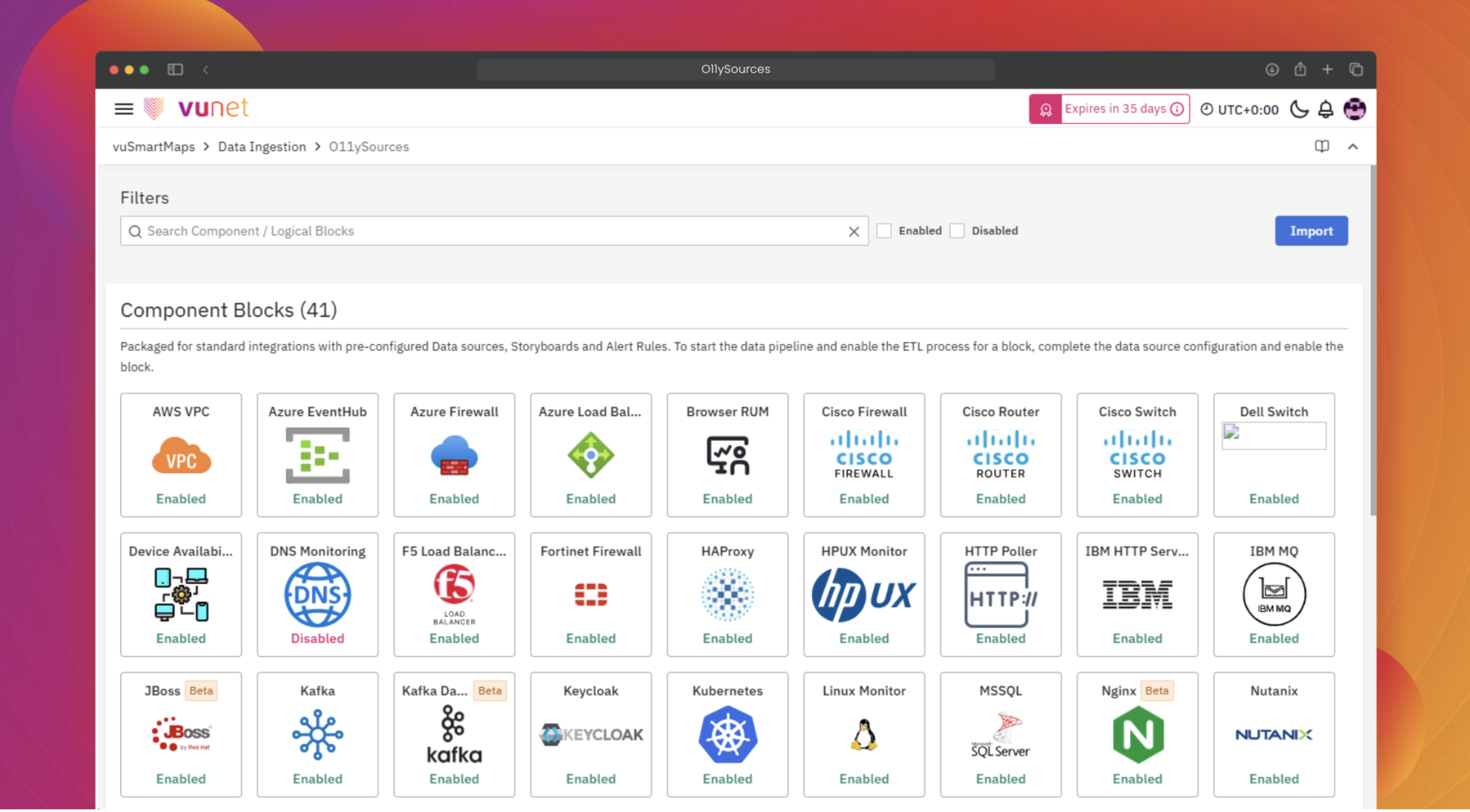 O11ySources Dashboard